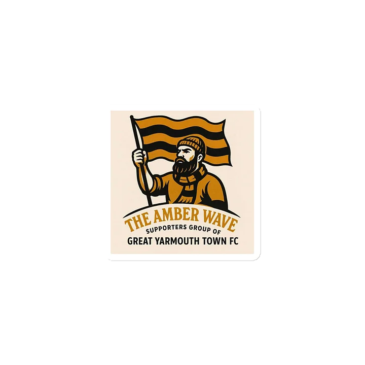 Great Yarmouth Flag Supporters Die-Cut Magnets product image (1)