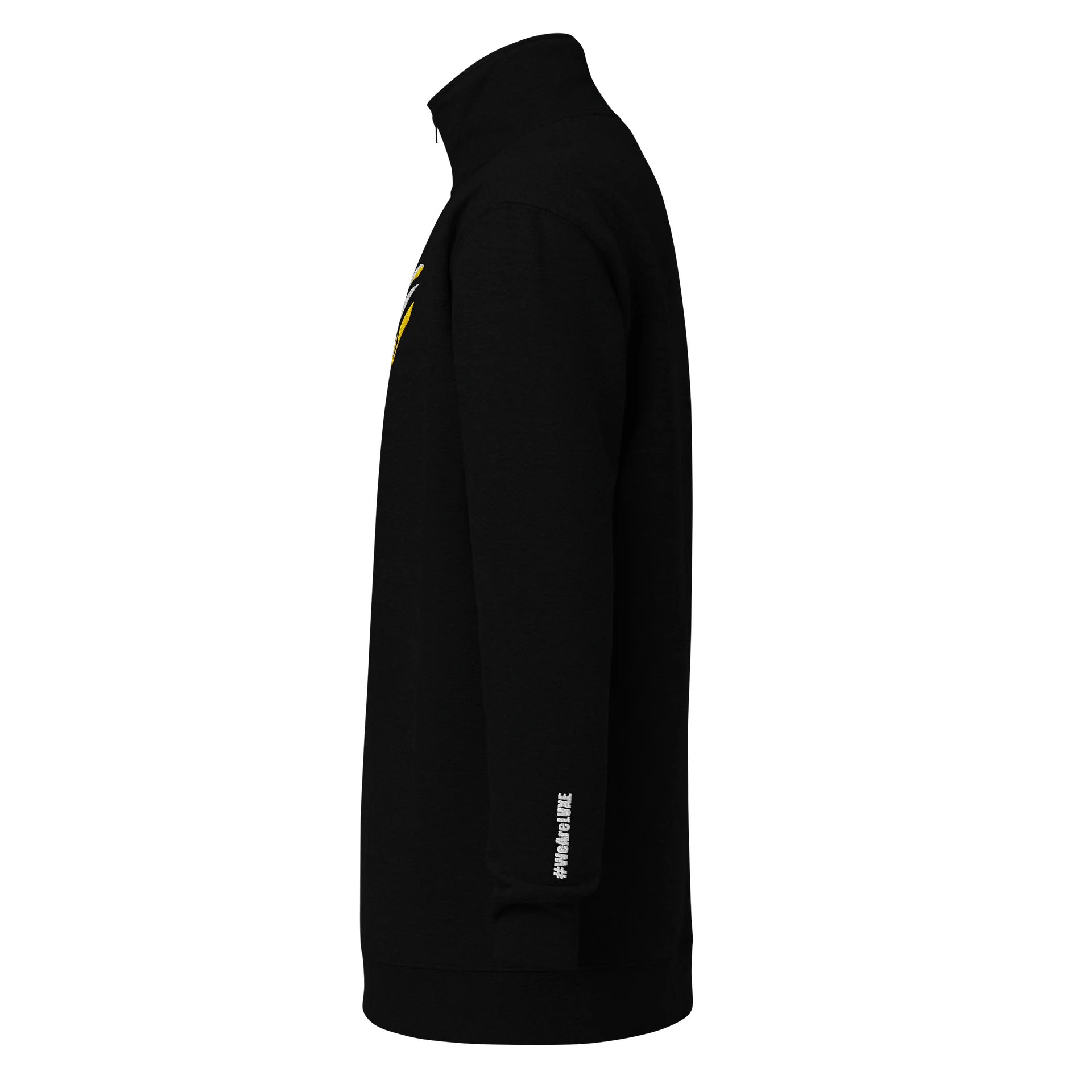 LUXE Embroidered Fleece Quarter-Zip - Dark product image (2)