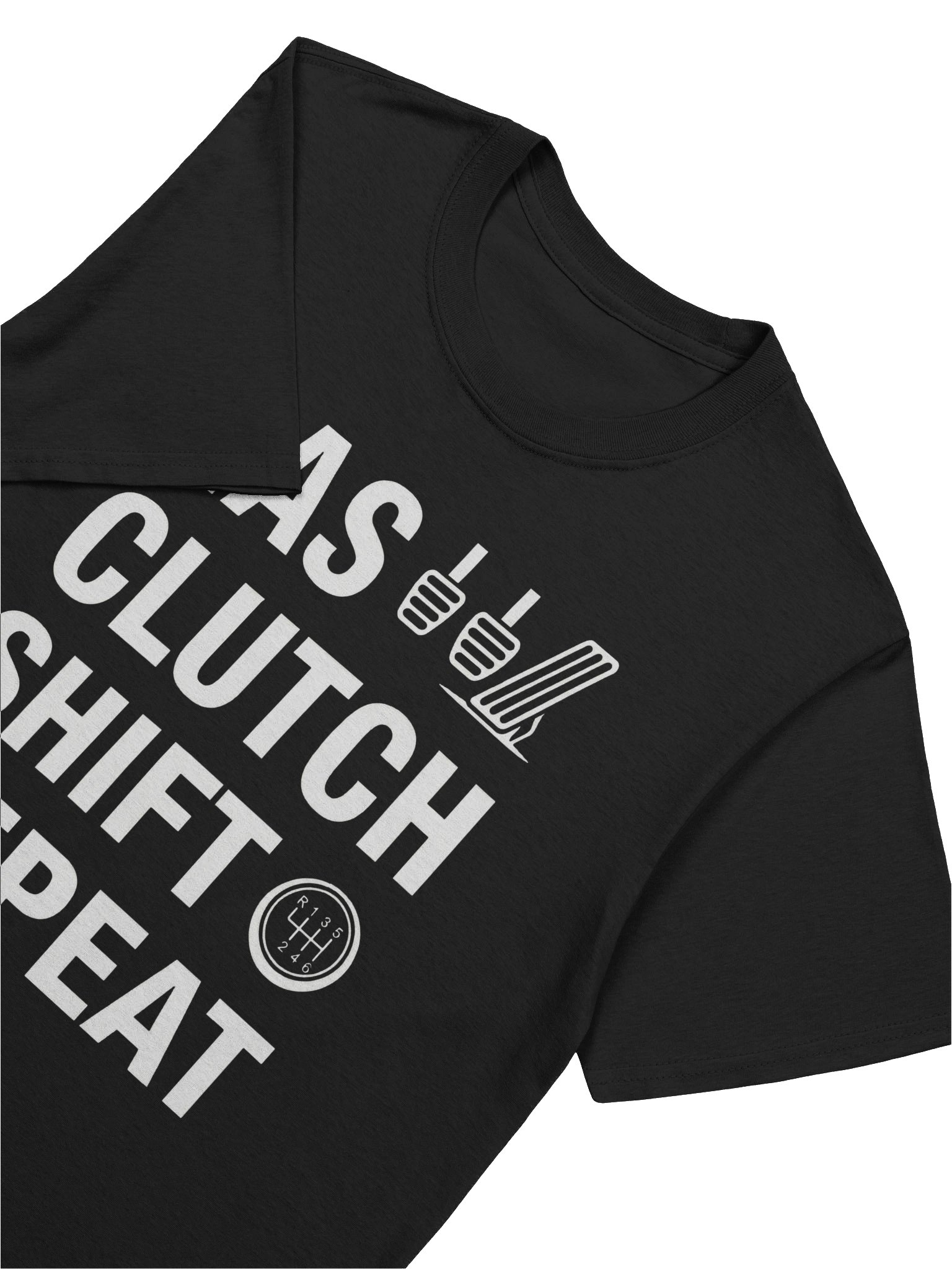 Gas Clutch Shift Repeat T-Shirt product image (7)