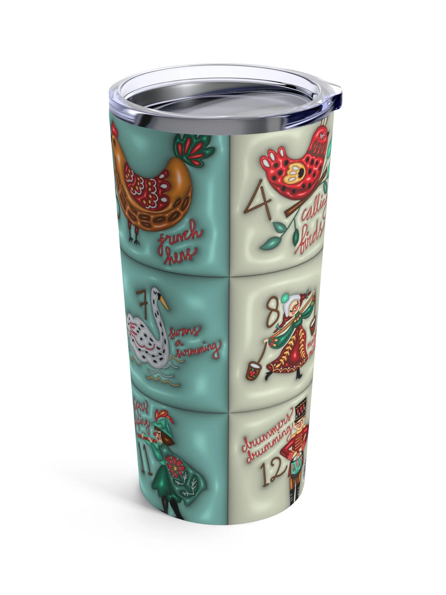 12 Days of Christmas Stainless Steel Tumbler product image (4)