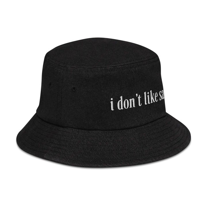 i don't like sand embroidered hat product image (2)