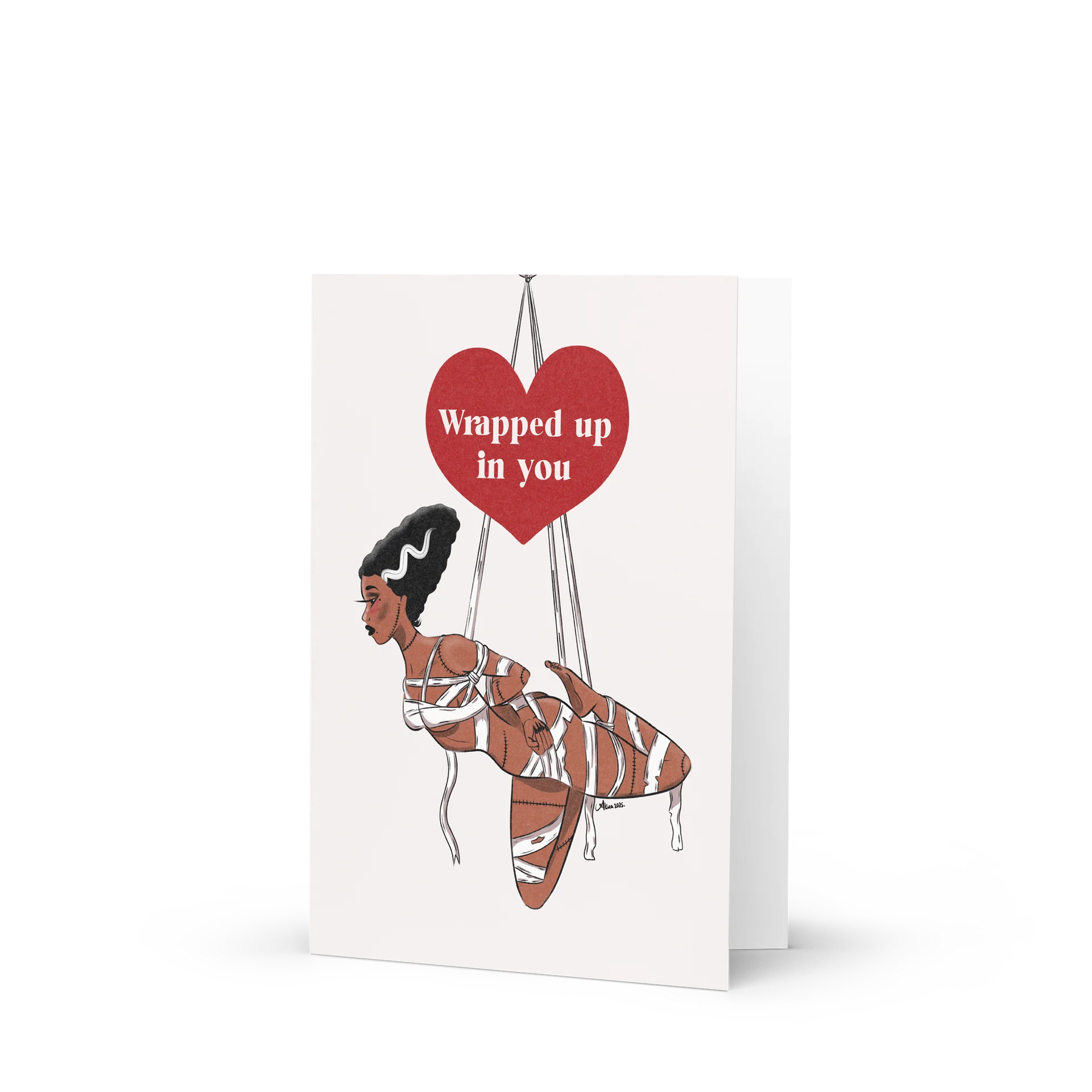 Wrapped Up In You - Valentine's Day Greeting Card product image (1)
