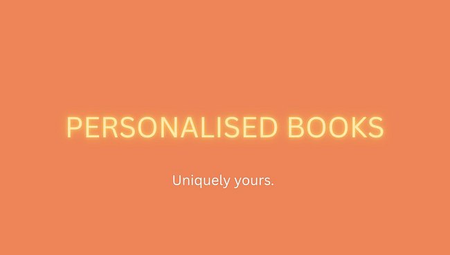 PERSONALISED BOOKS