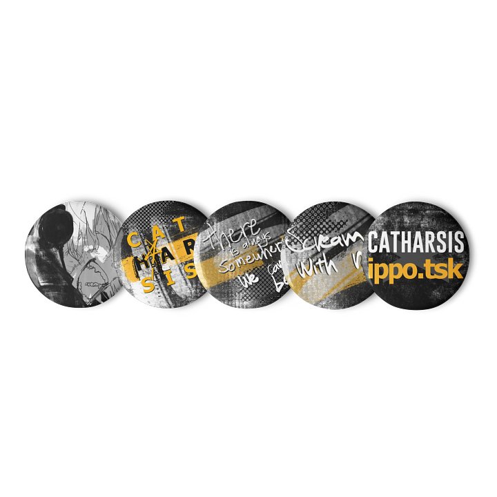 Catharsis x ippo.tsk Pin Collection product image (1)