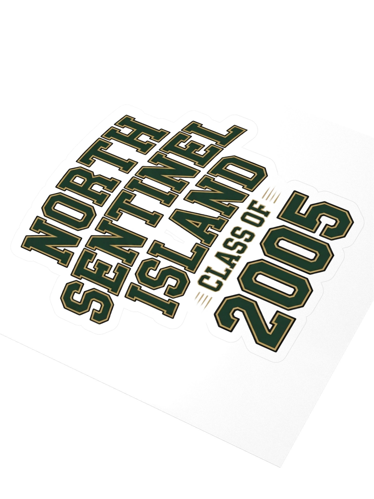 North Sentinel Island 2005 Sticker — CL.STKR-01 product image (3)