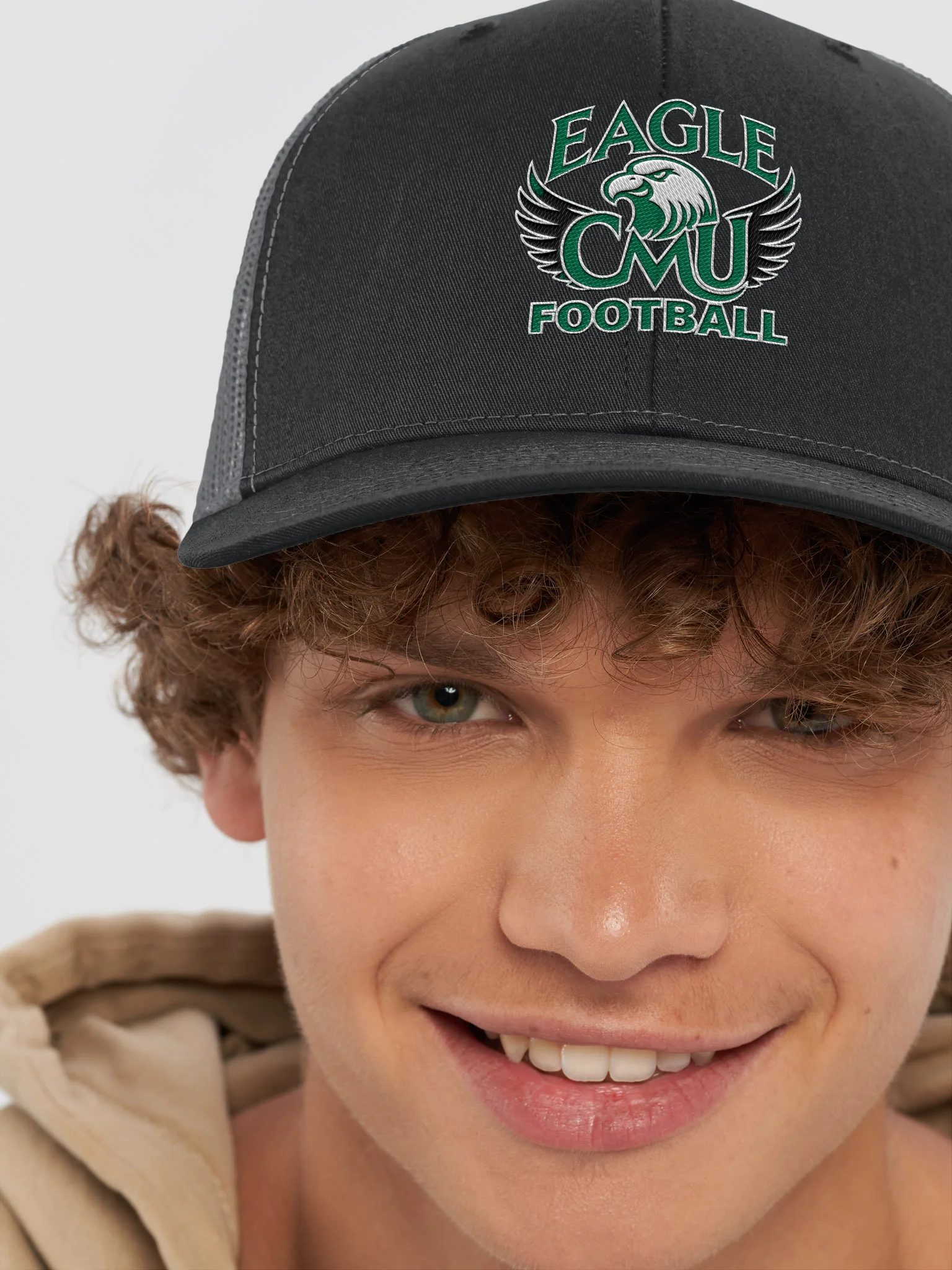 CMU Eagle Football Trucker Hat product image (55)