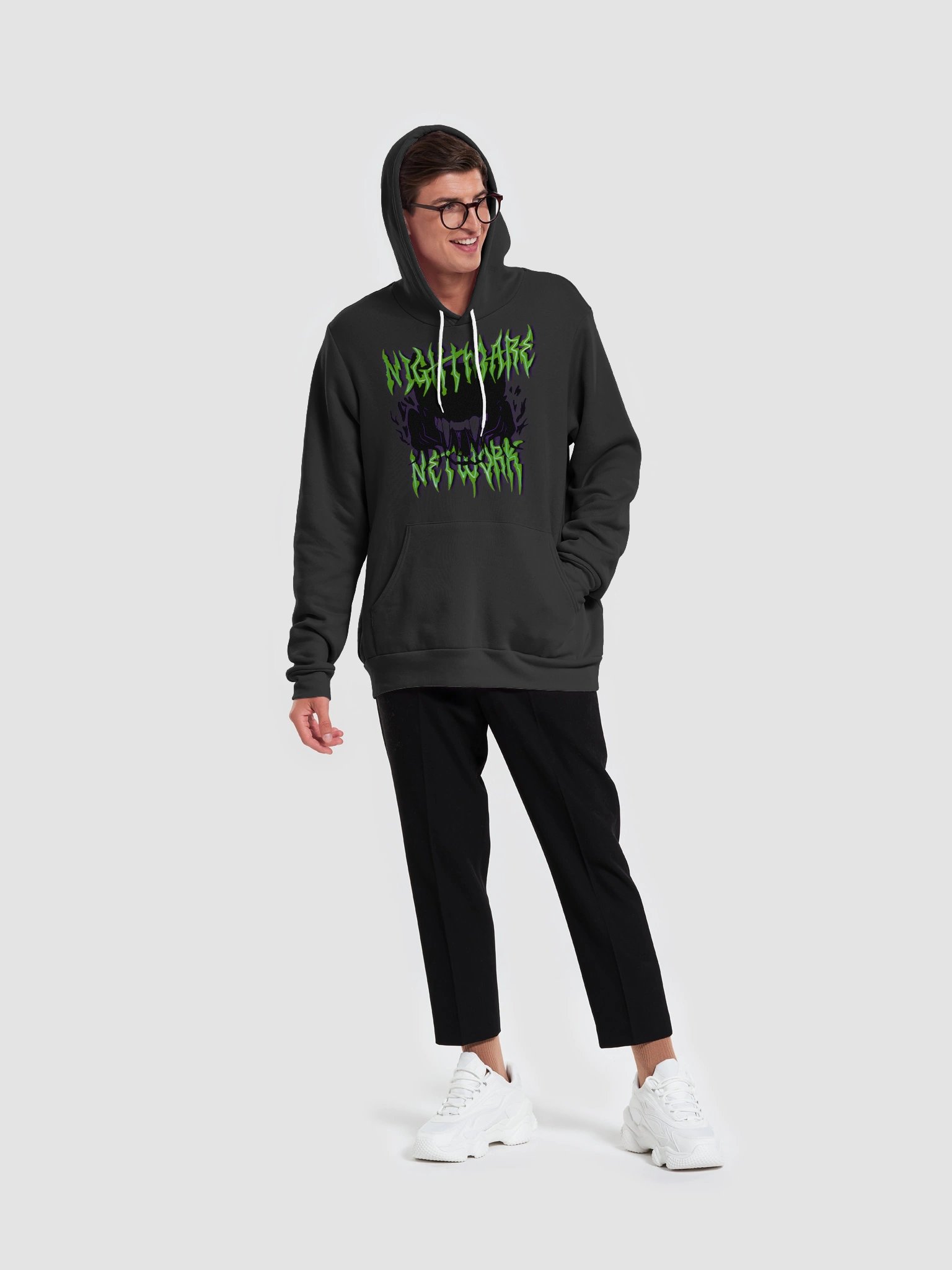 Nightmare Maw Hoodie: Corruption Green product image (5)
