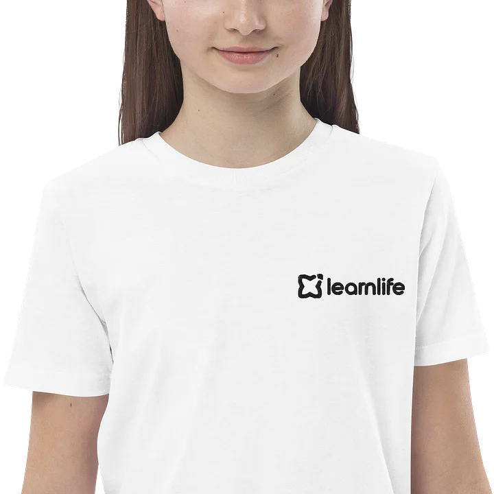 Kids Tee - Organic Embroidered - Black Logo product image (1)