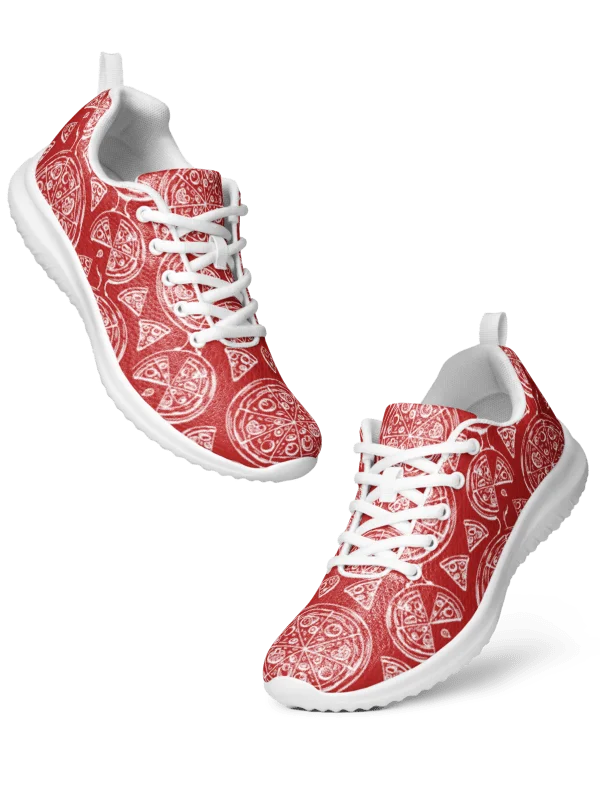 Pizza Athletic Shoes Red/White Male product image (2)