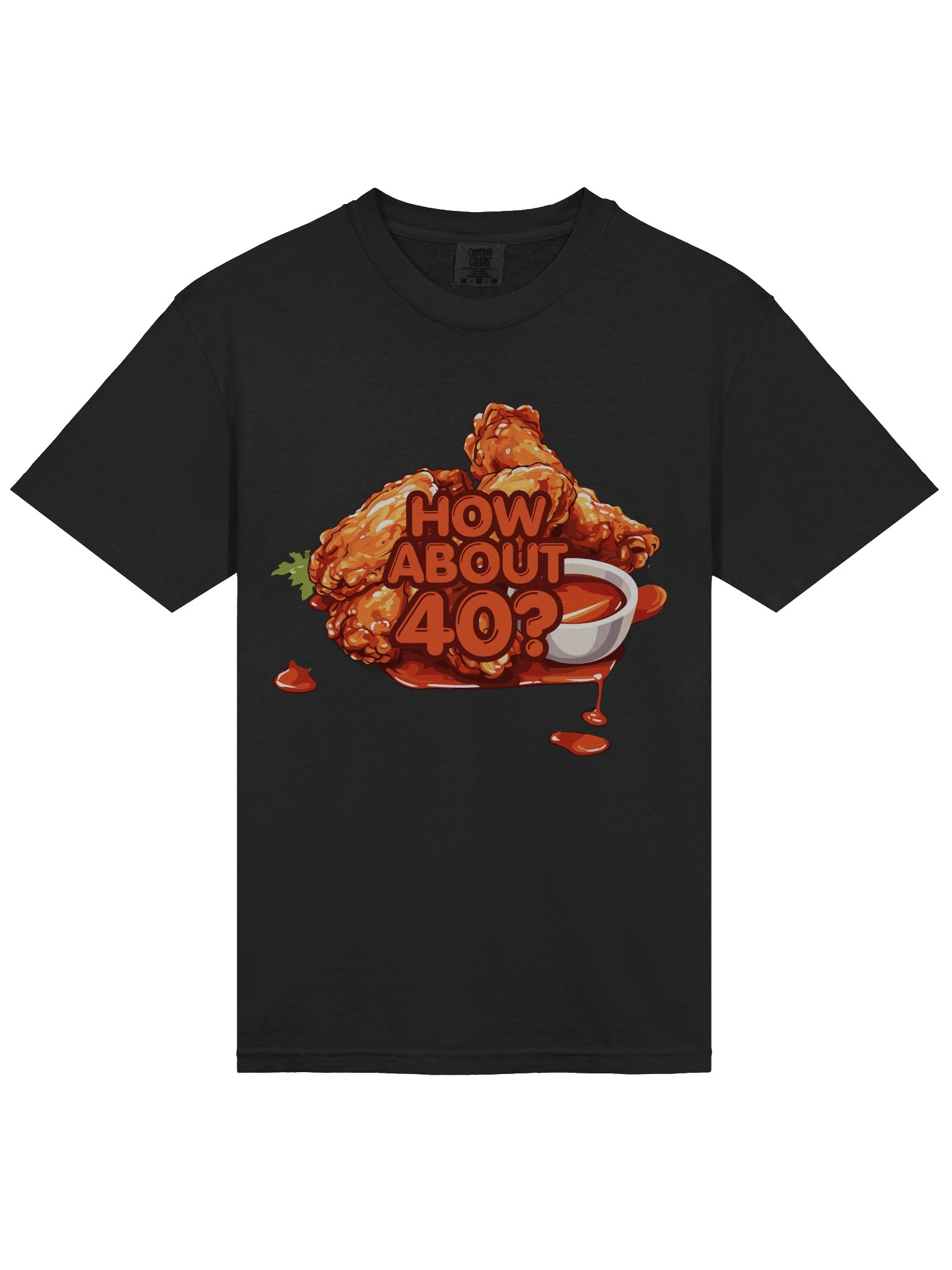 Chicken Wings Heavyweight Tee product image (3)