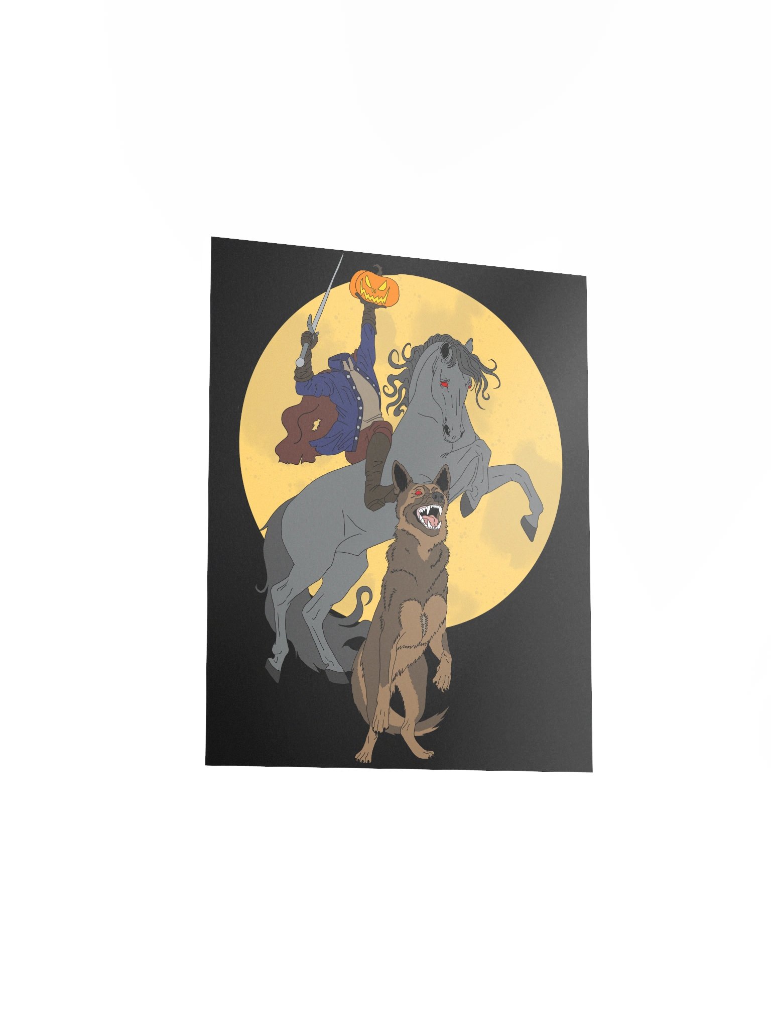 The Horseman Brought Backup Matte Poster product image (3)