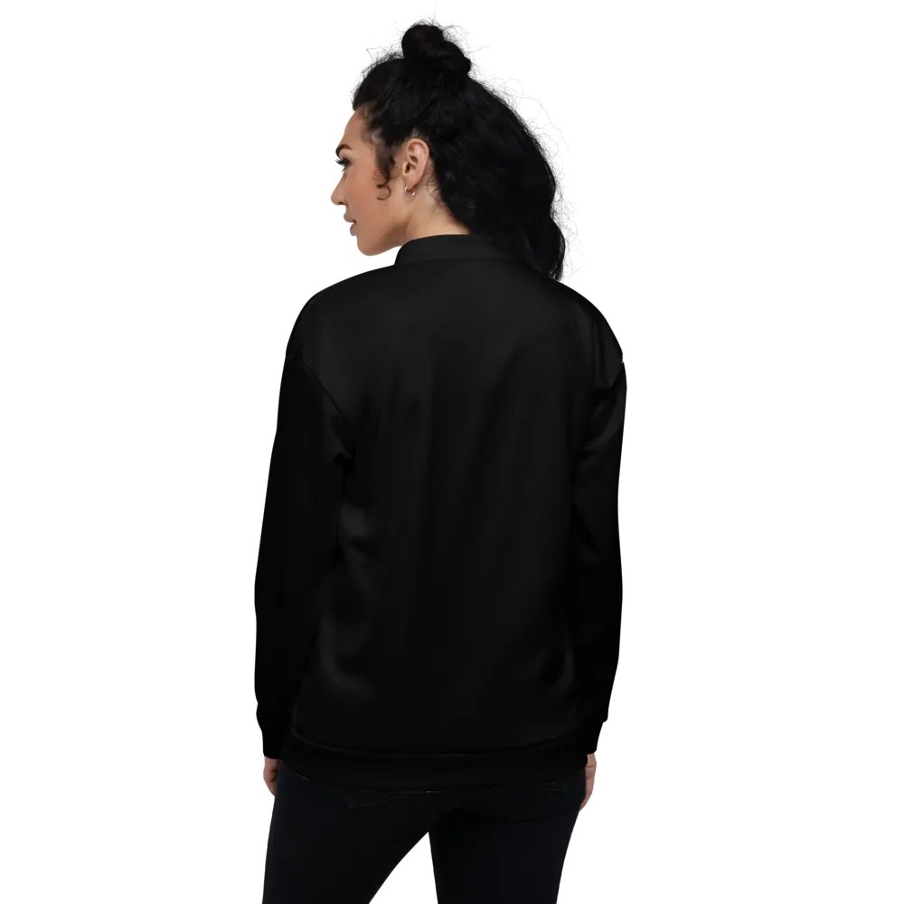 Pure Black Bomber Jacket product image (4)