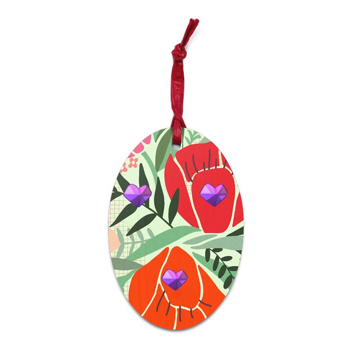 Heart Bunny Ornaments product image (2)