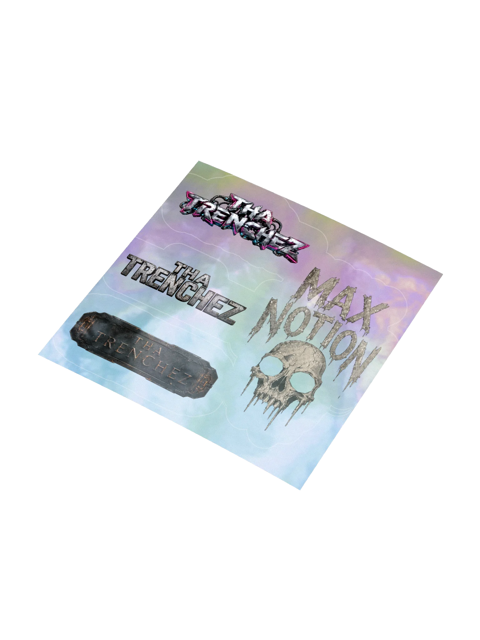 Tha Trenchez Holographic stickers product image (7)