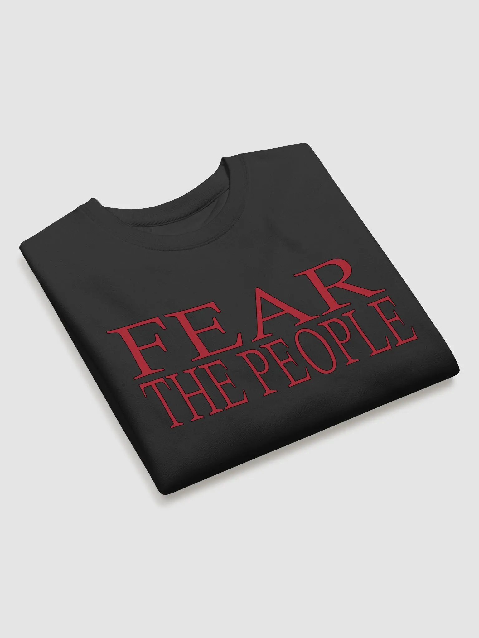 Fear The People - 01 - Red - Cotton Heritage Premium Sweatshirt product image (4)