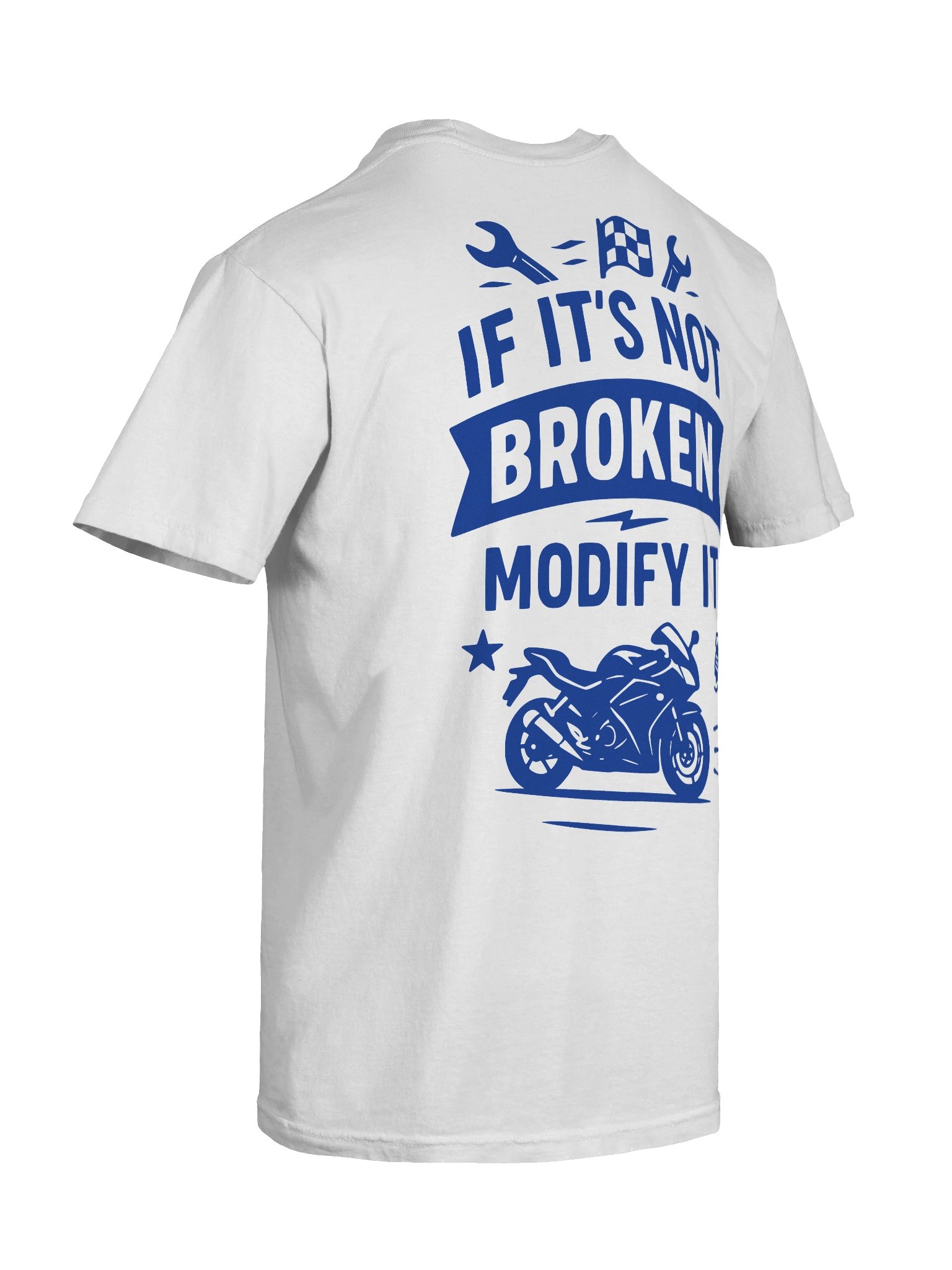 If Its Not Broken, White T-Shirt product image (10)