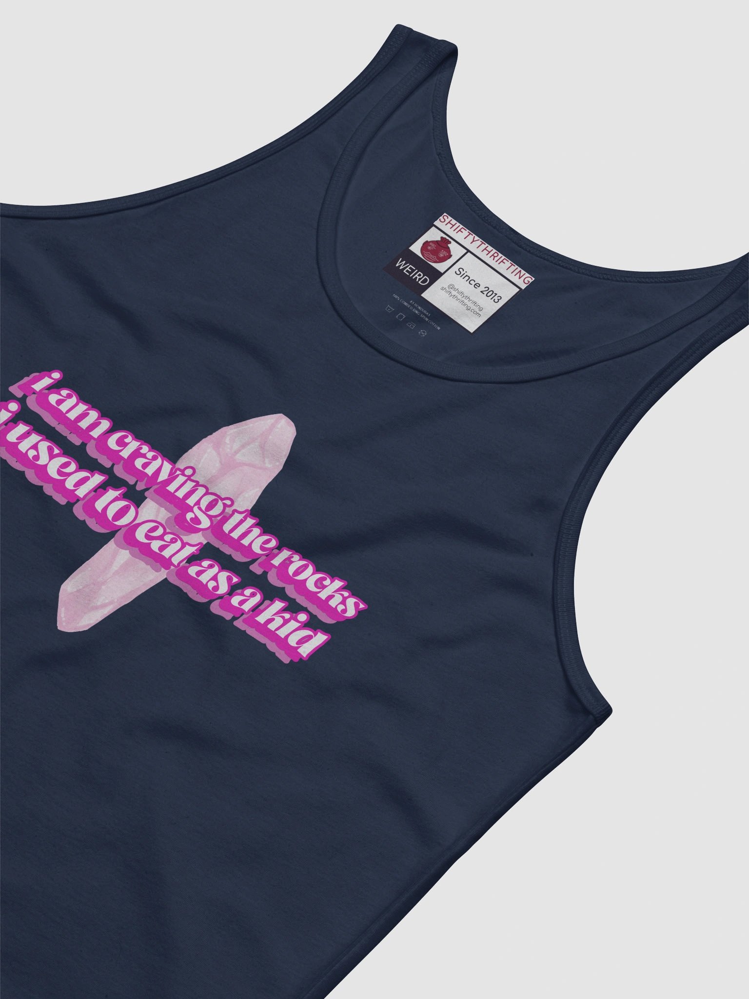 Craving the rocks I used to eat jersey tank top product image (36)