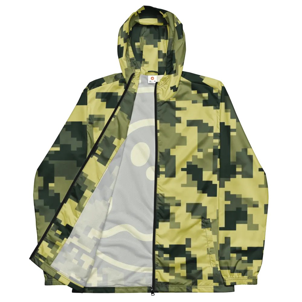 Phantom Camo Men's Windbreaker product image (2)