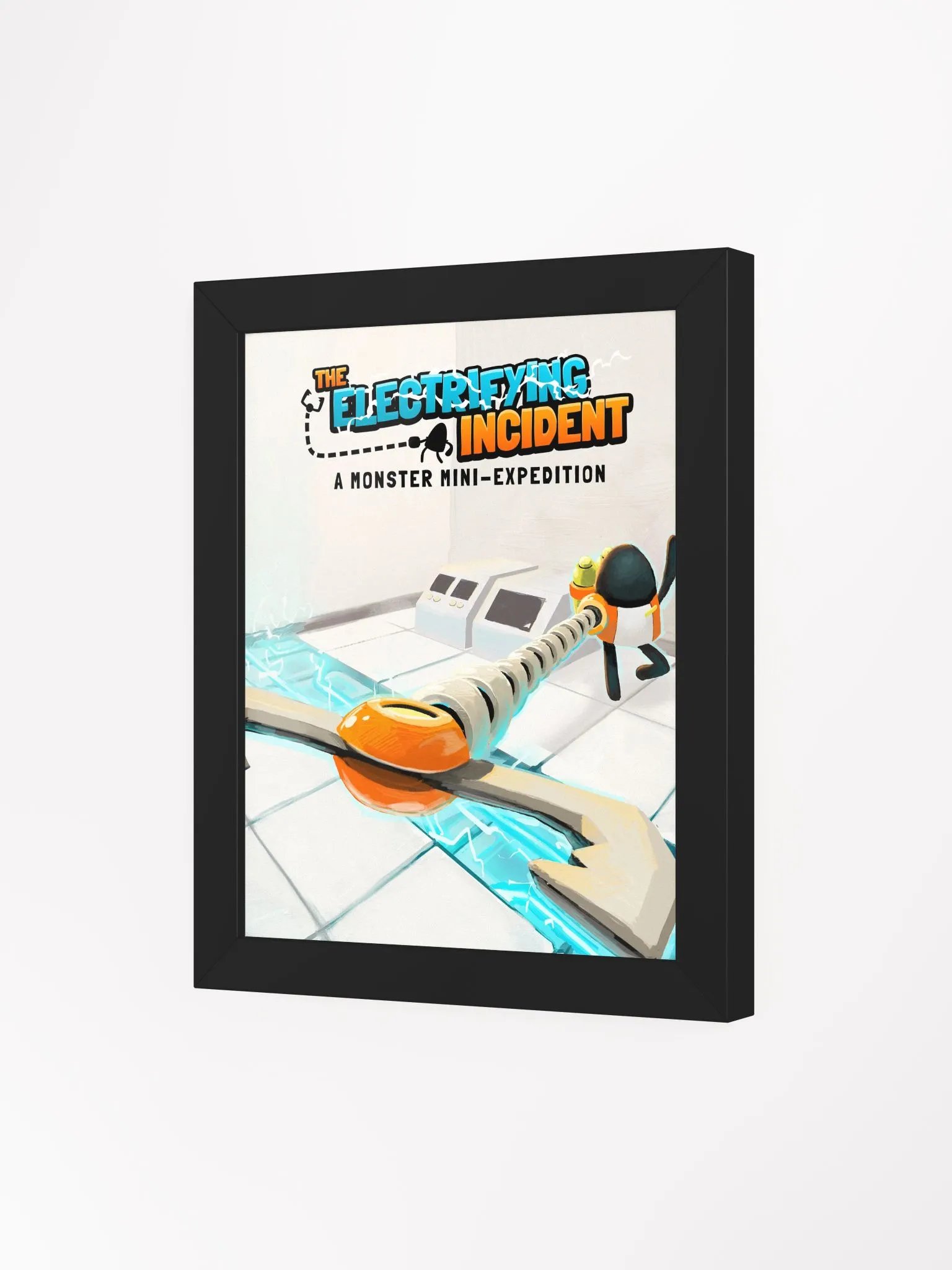 The Electrifying Incident Framed Print product image (19)