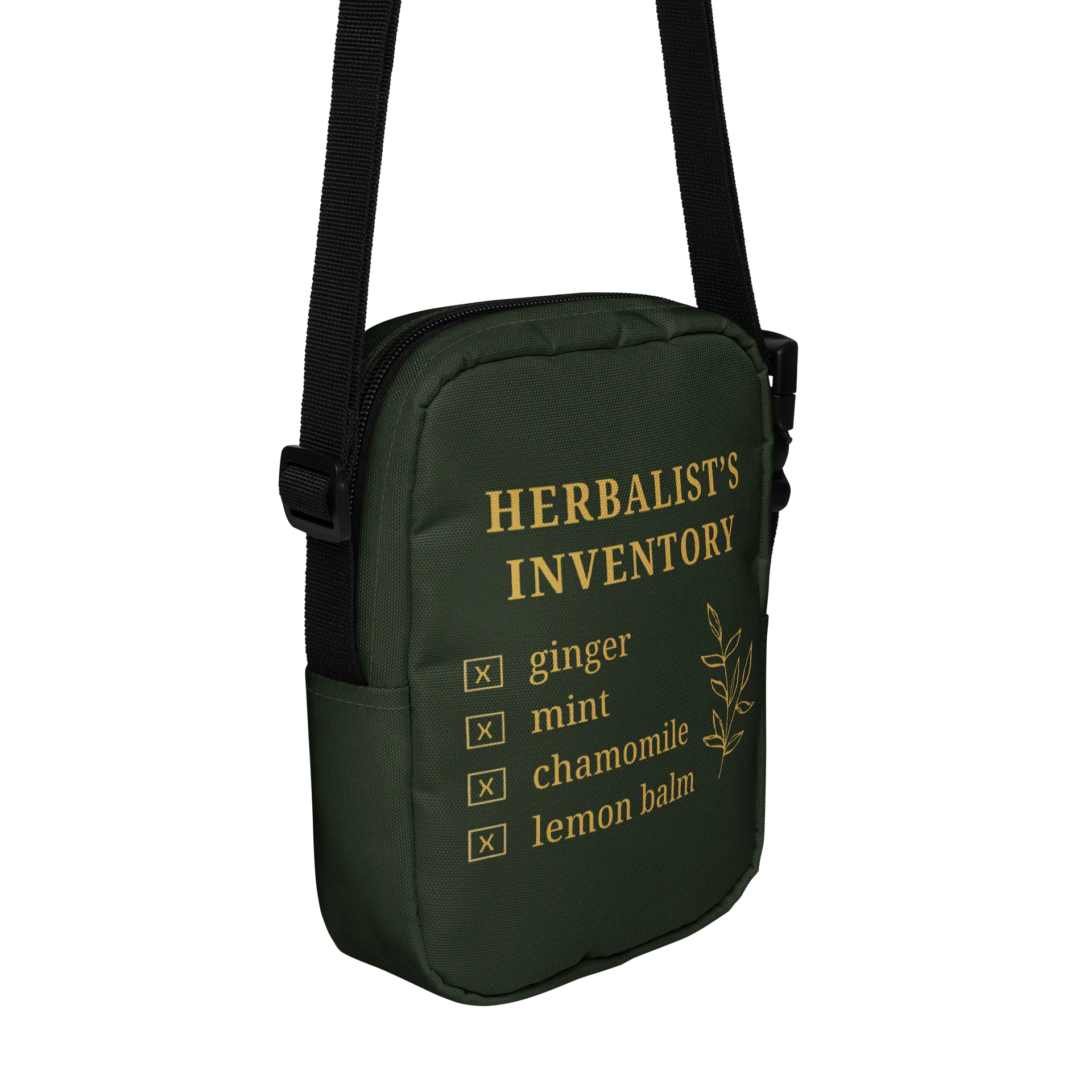 Herbalist Inventory Crossbody Bag | Herbal Comfort & Chronic Illness Essentials Bag product image (2)