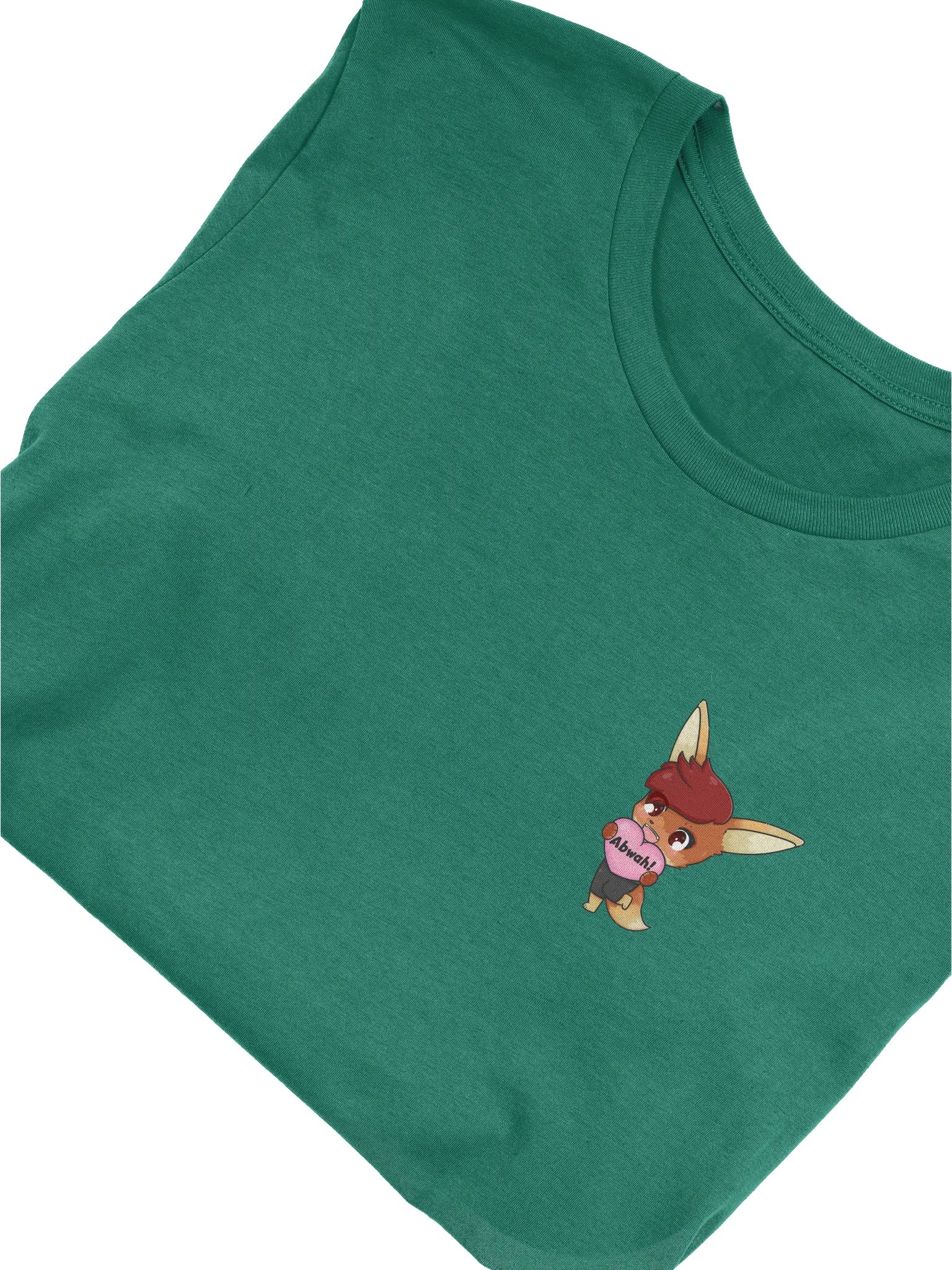Abwah! Cheerful Fox Heart T-Shirt product image (38)