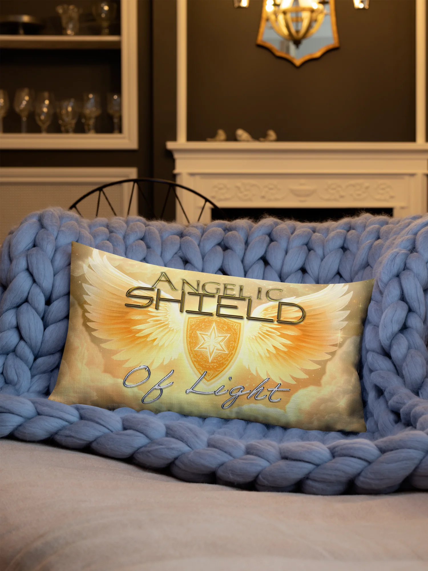 Angelic Shield of Light Pillow product image (3)