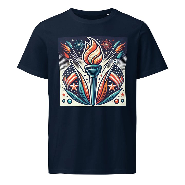Liberty's Flame Patriotic T-Shirt product image (1)