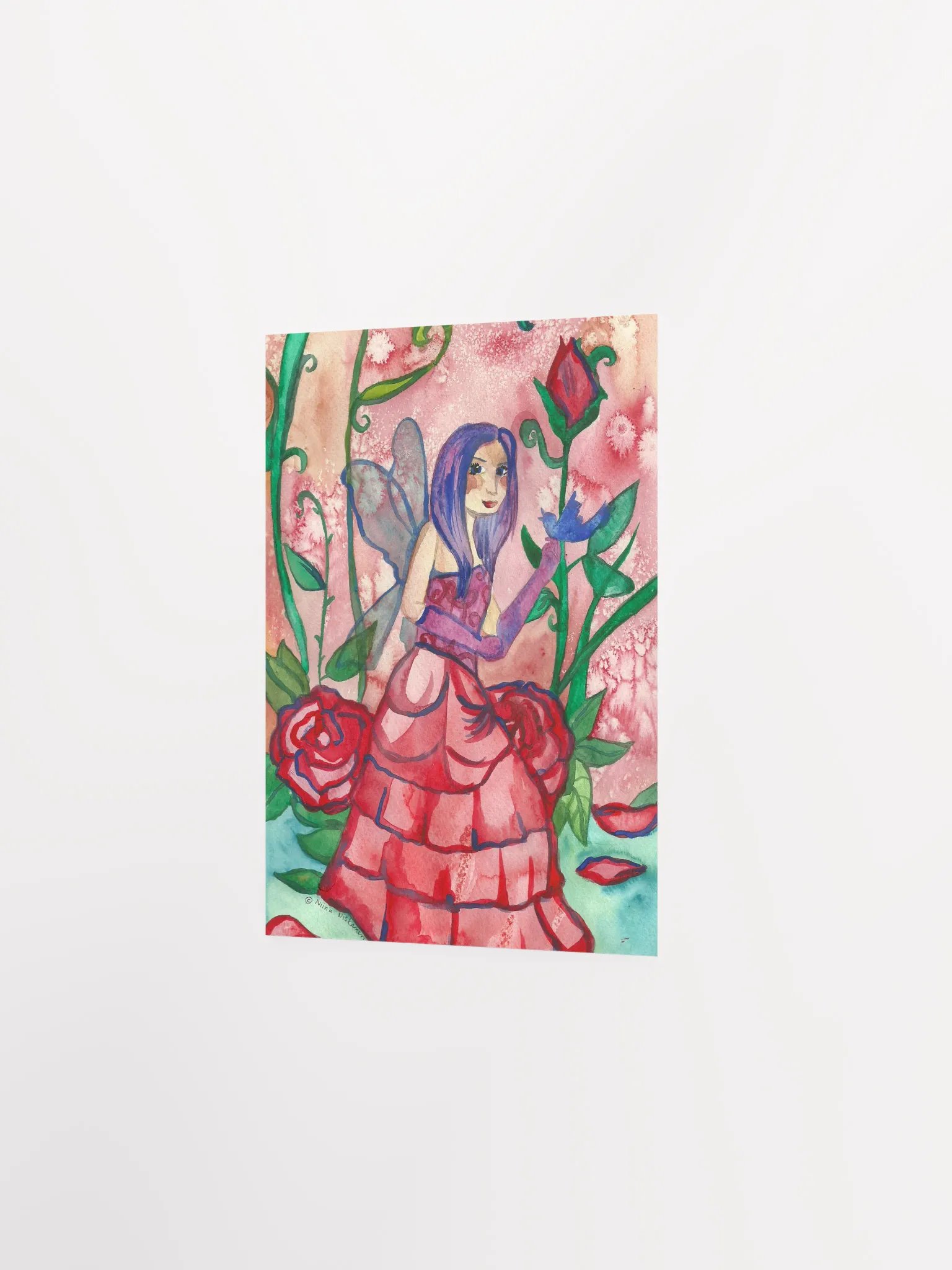 Fairy Of Roses Art Print product image (2)