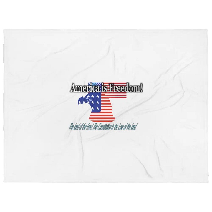 America is Freedom Blanket product image (1)