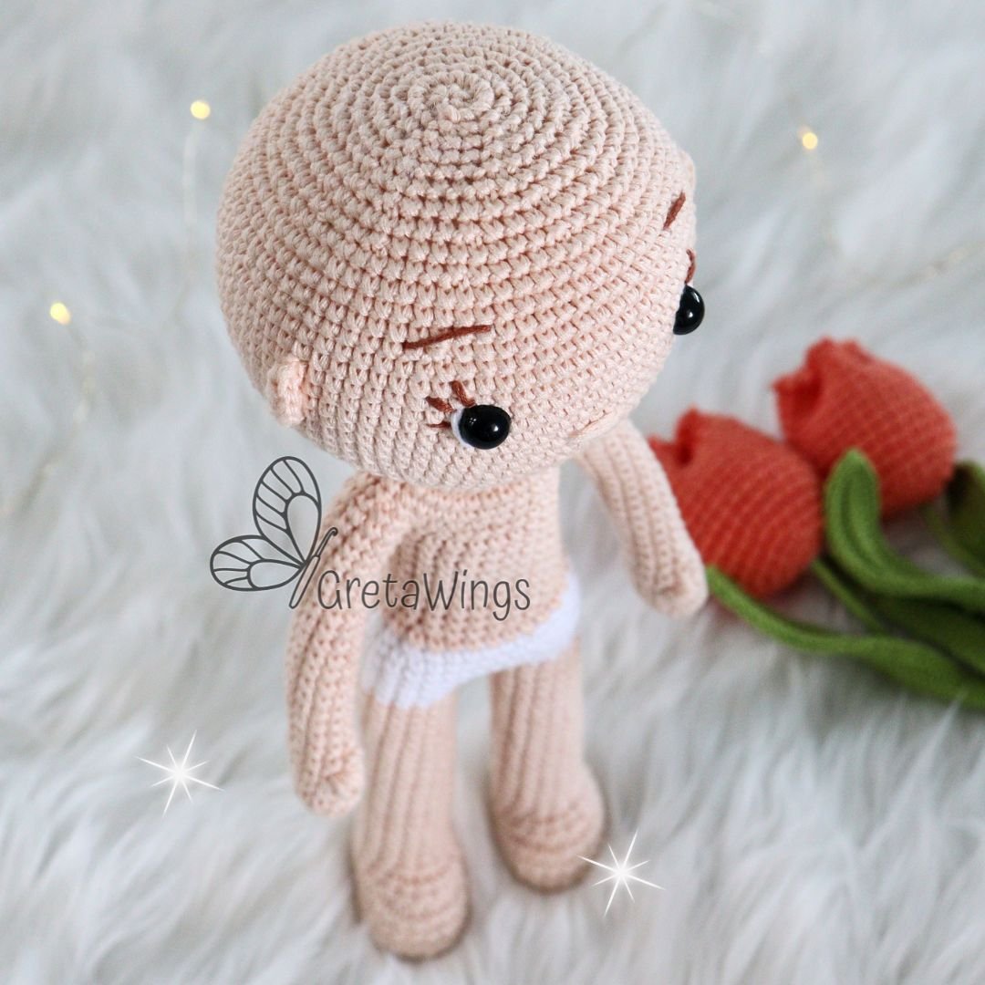 Base body for doll Amigurumis Pattern Version 2 (digital download) product image (4)