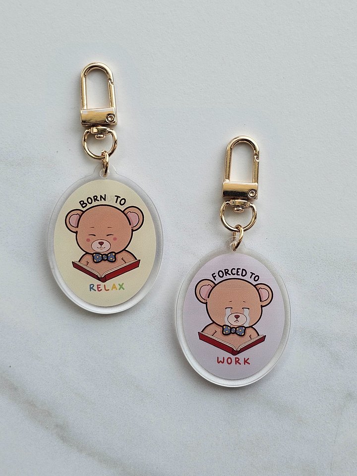 Working Bear: Keychain product image (1)