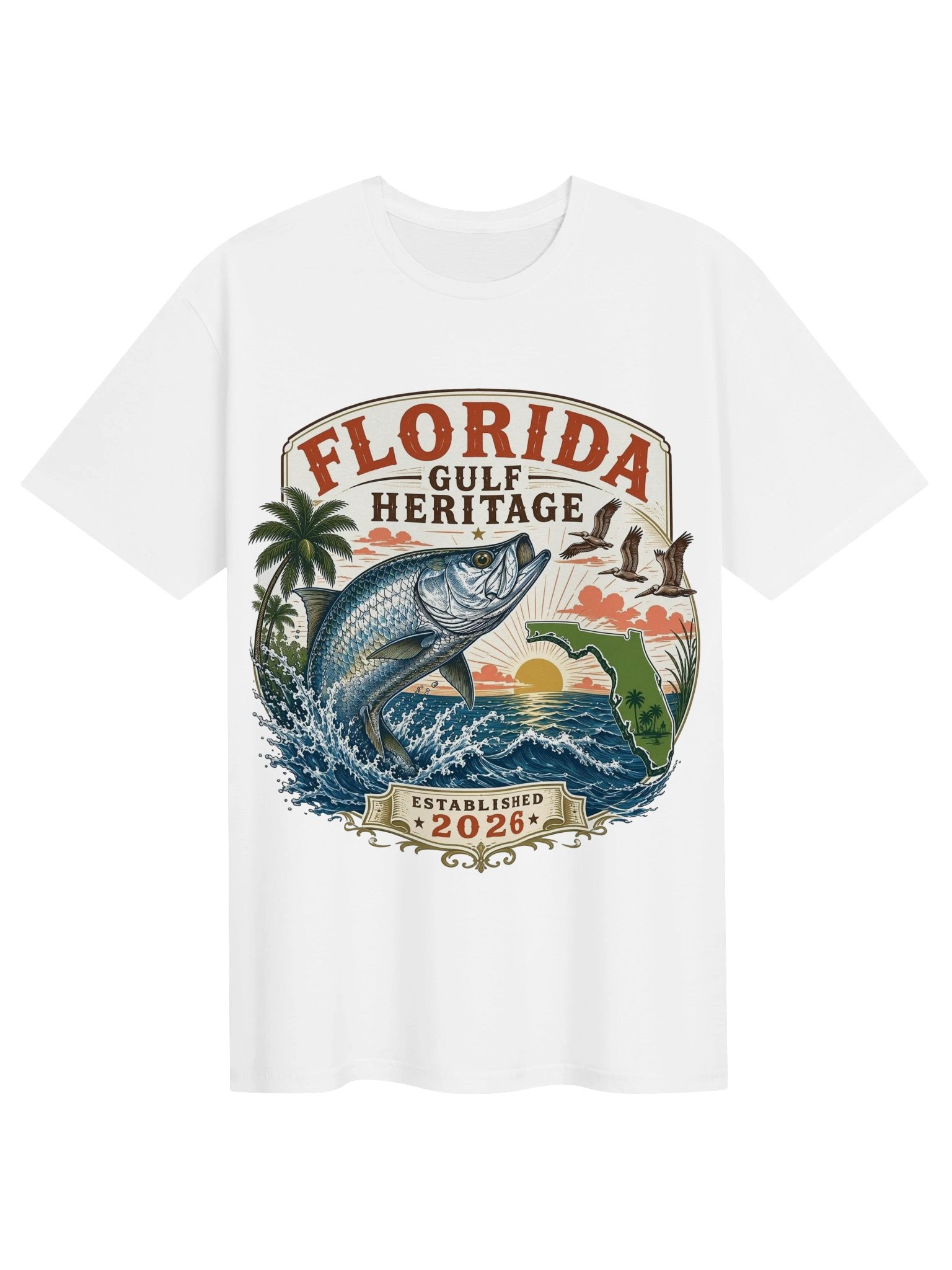 Florida Gulf Heritage T-Shirt product image (1)