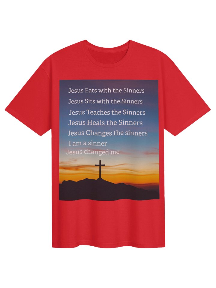 Jesus Changed Me Faith Tee product image (1)