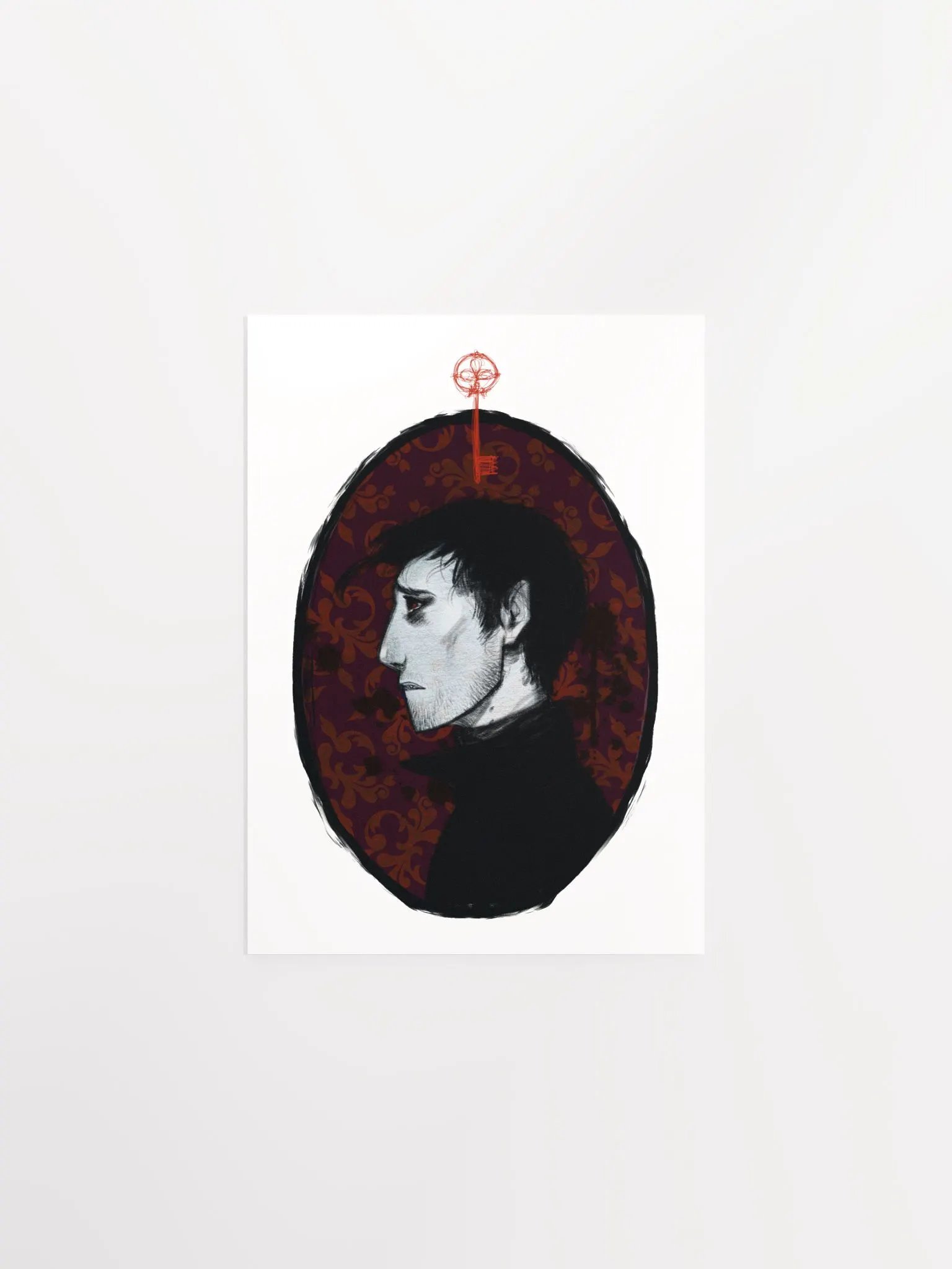 Melancholic Muse Art Print product image (1)