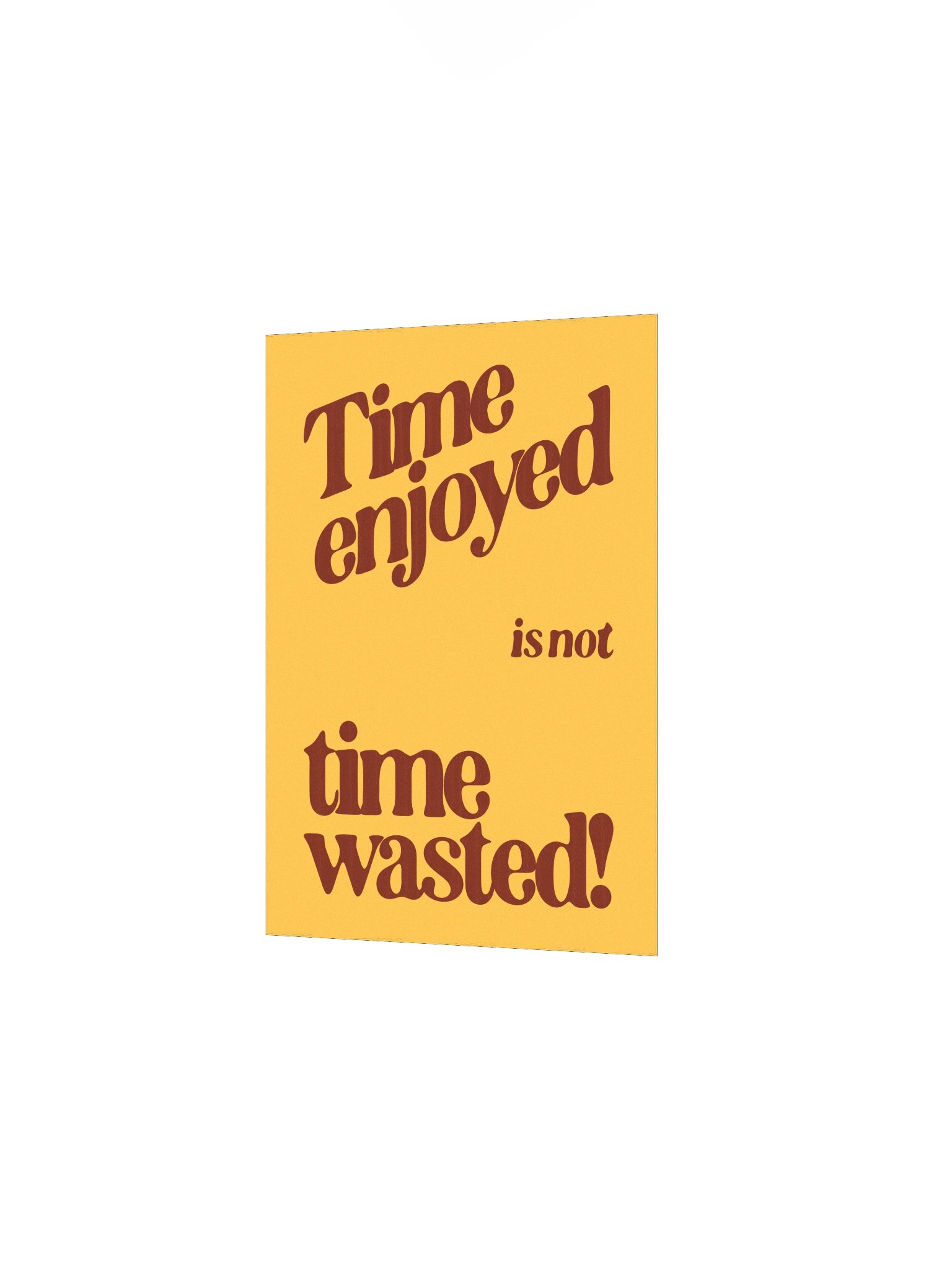 Time Enjoyed (Yellow & Brown) product image (3)