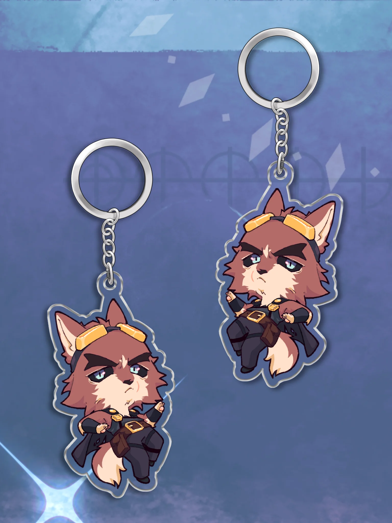 Tofu Keychain product image (1)