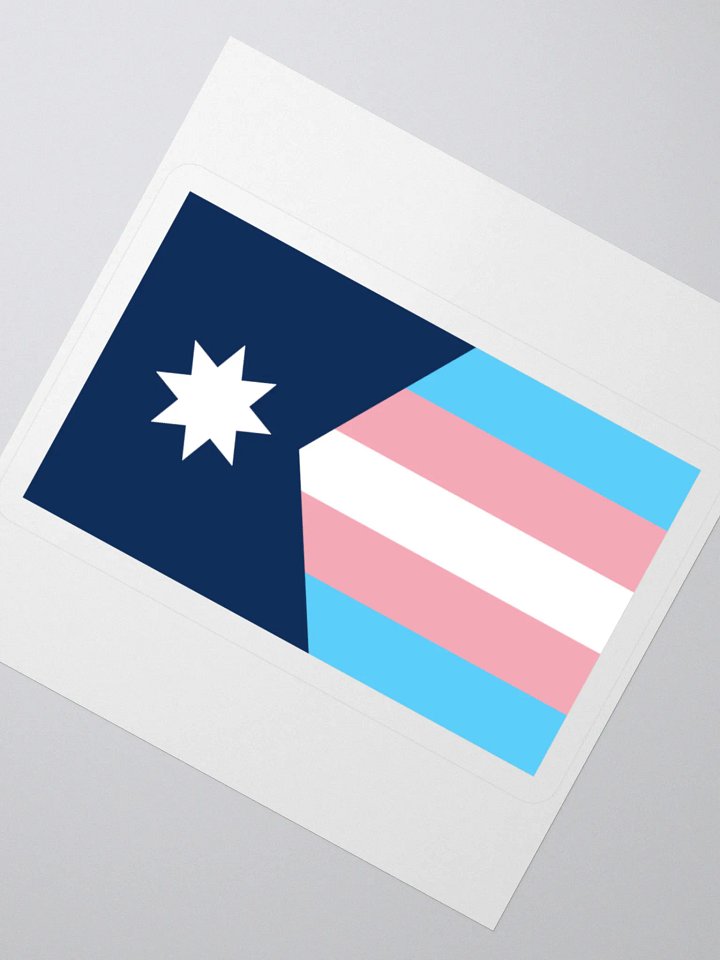 Minnesota Trans Pride Sticker product image (5)