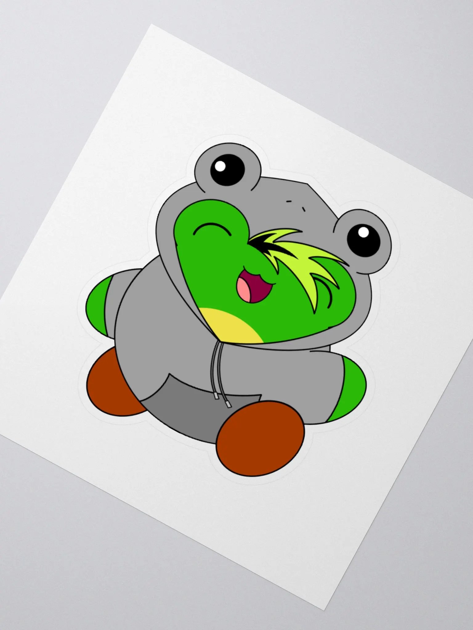 Cozy Frog Sticker product image (2)