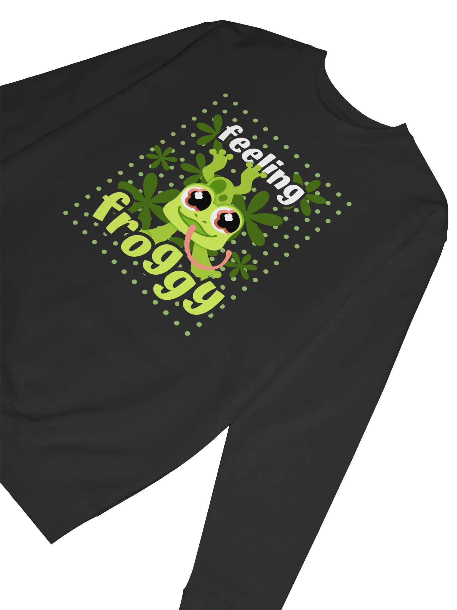 Feeling Froggy Sweatshirt (dark) product image (6)