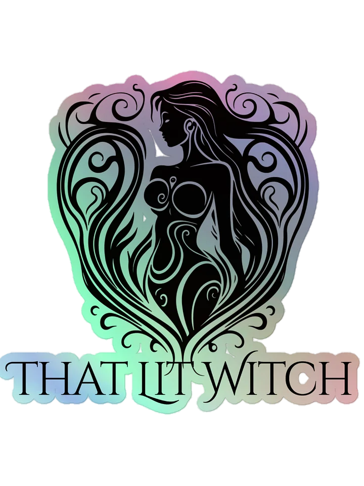 That Lit Witch Holographic Stickers product image (1)