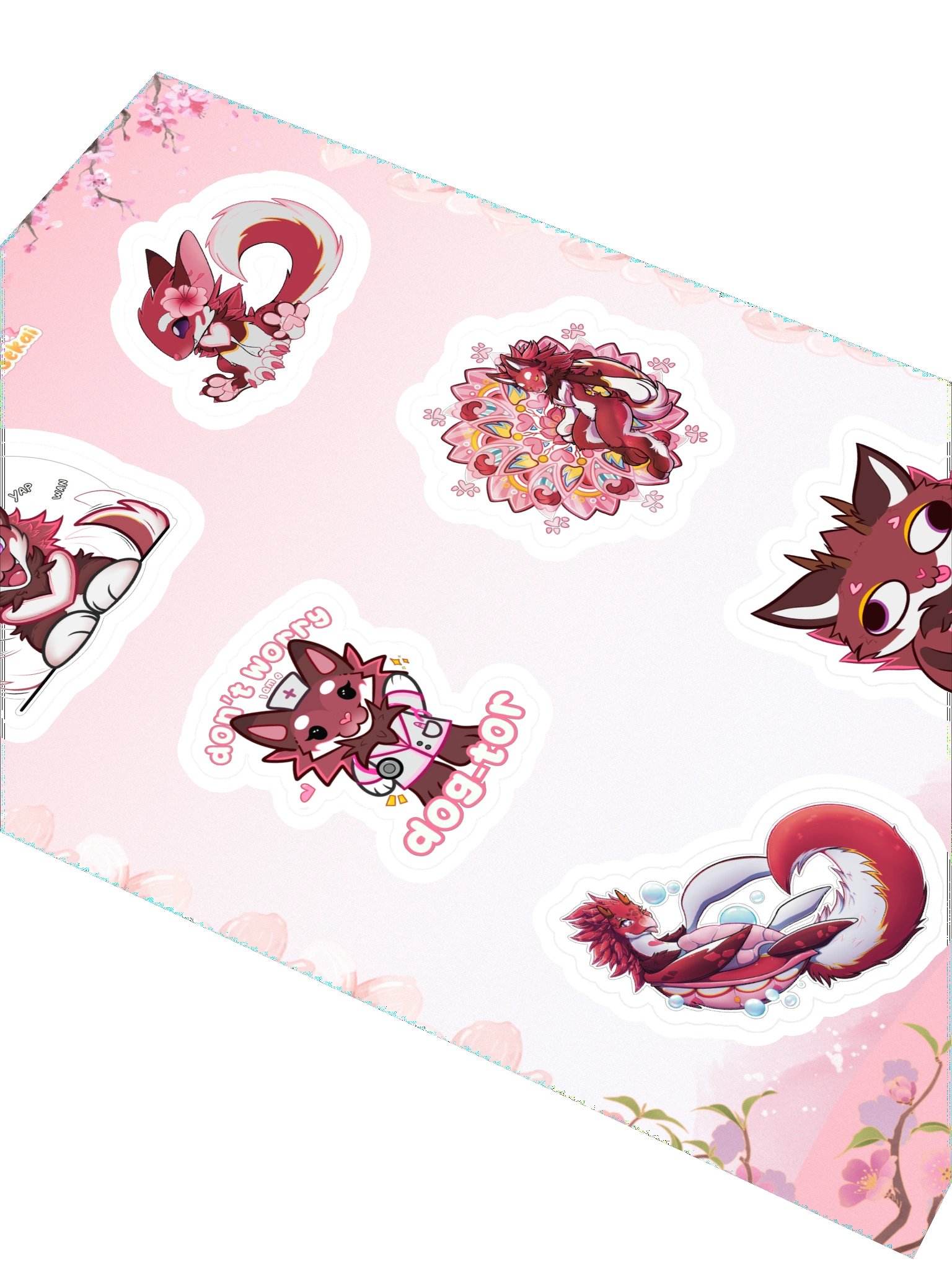 🌸Furality Ultra Exclusive Sticker Sheet product image (2)