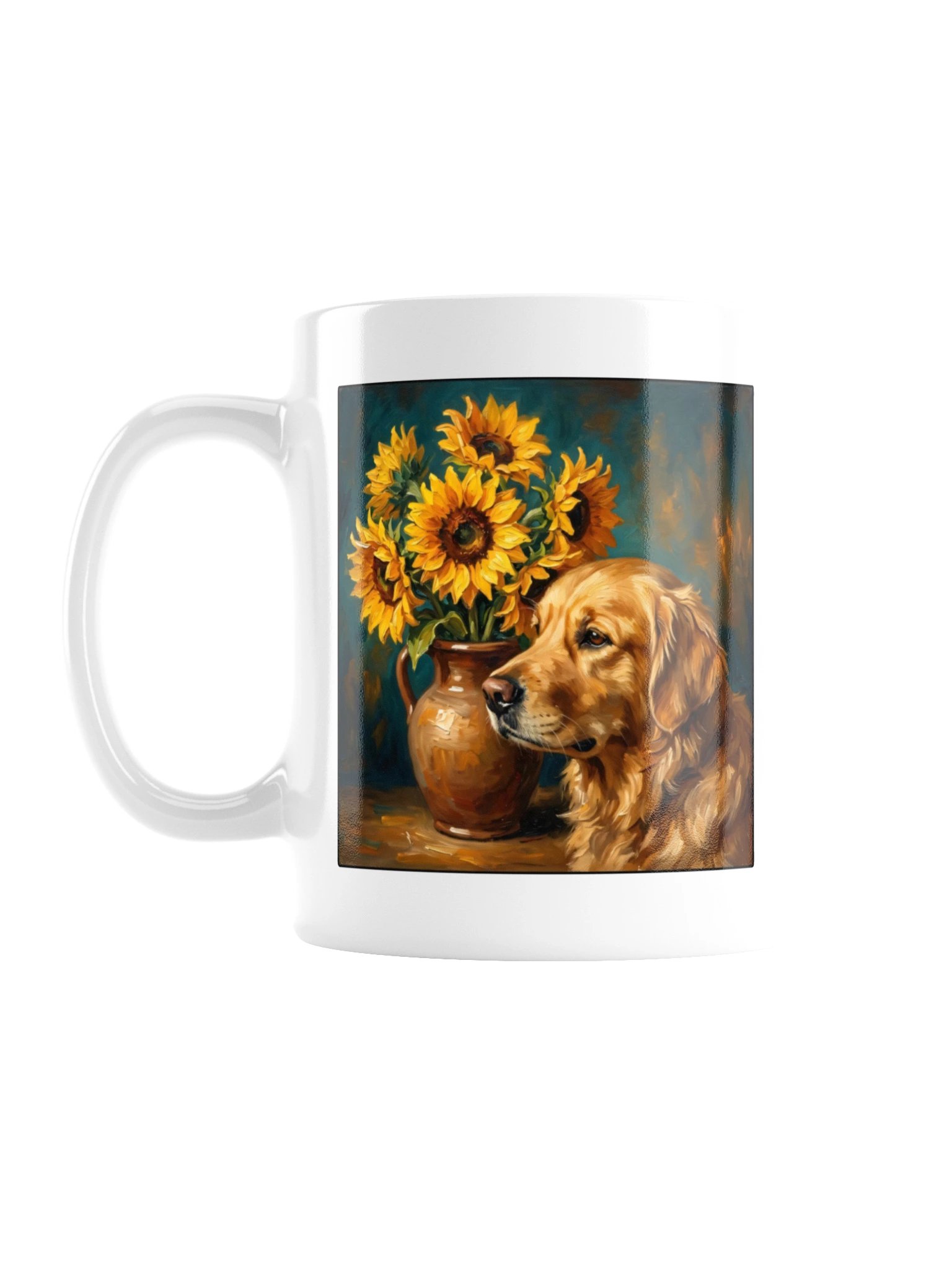 Sunflowers Golden Mug product image (1)