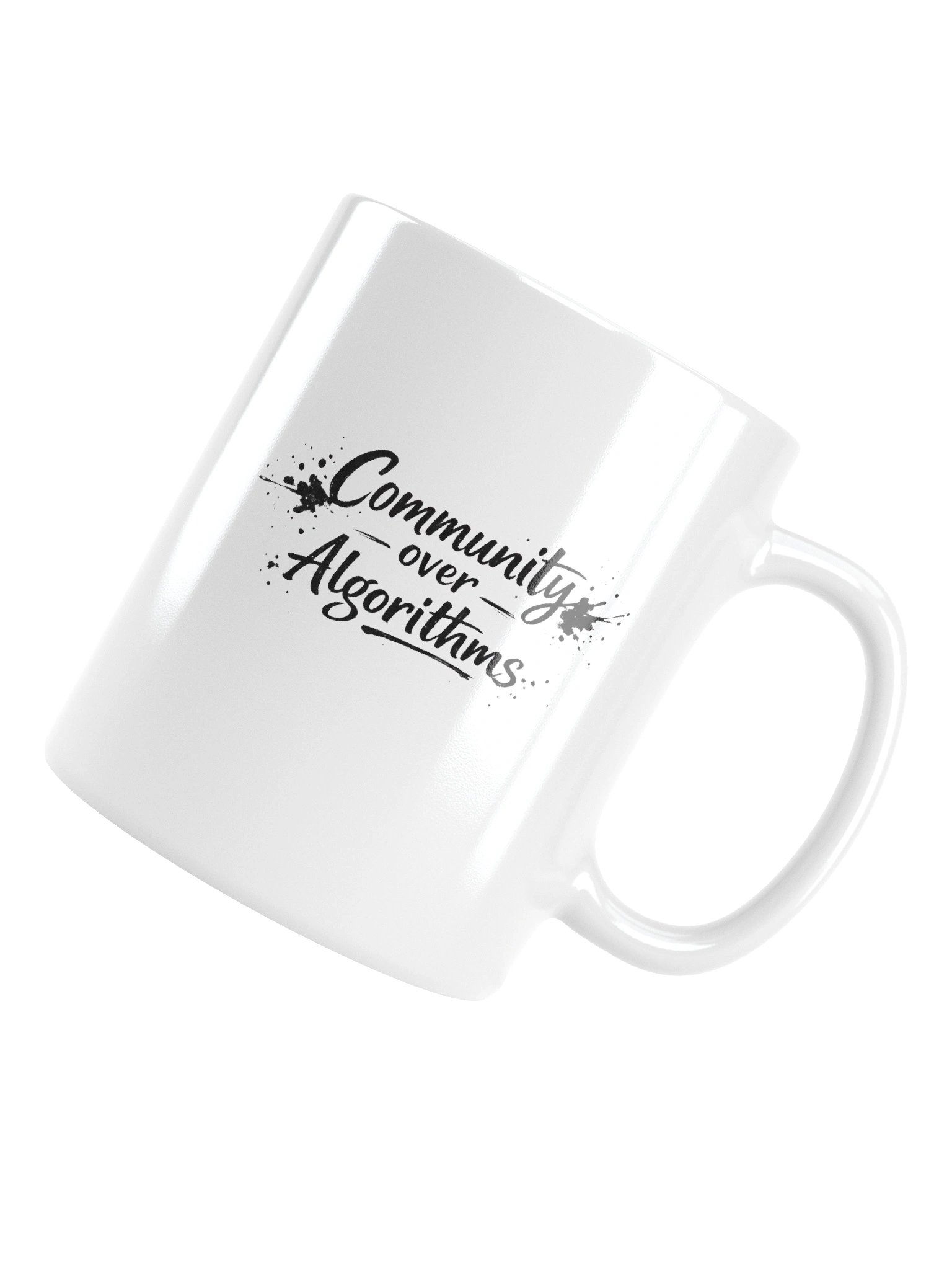 Community Over Algorithms Mug product image (16)