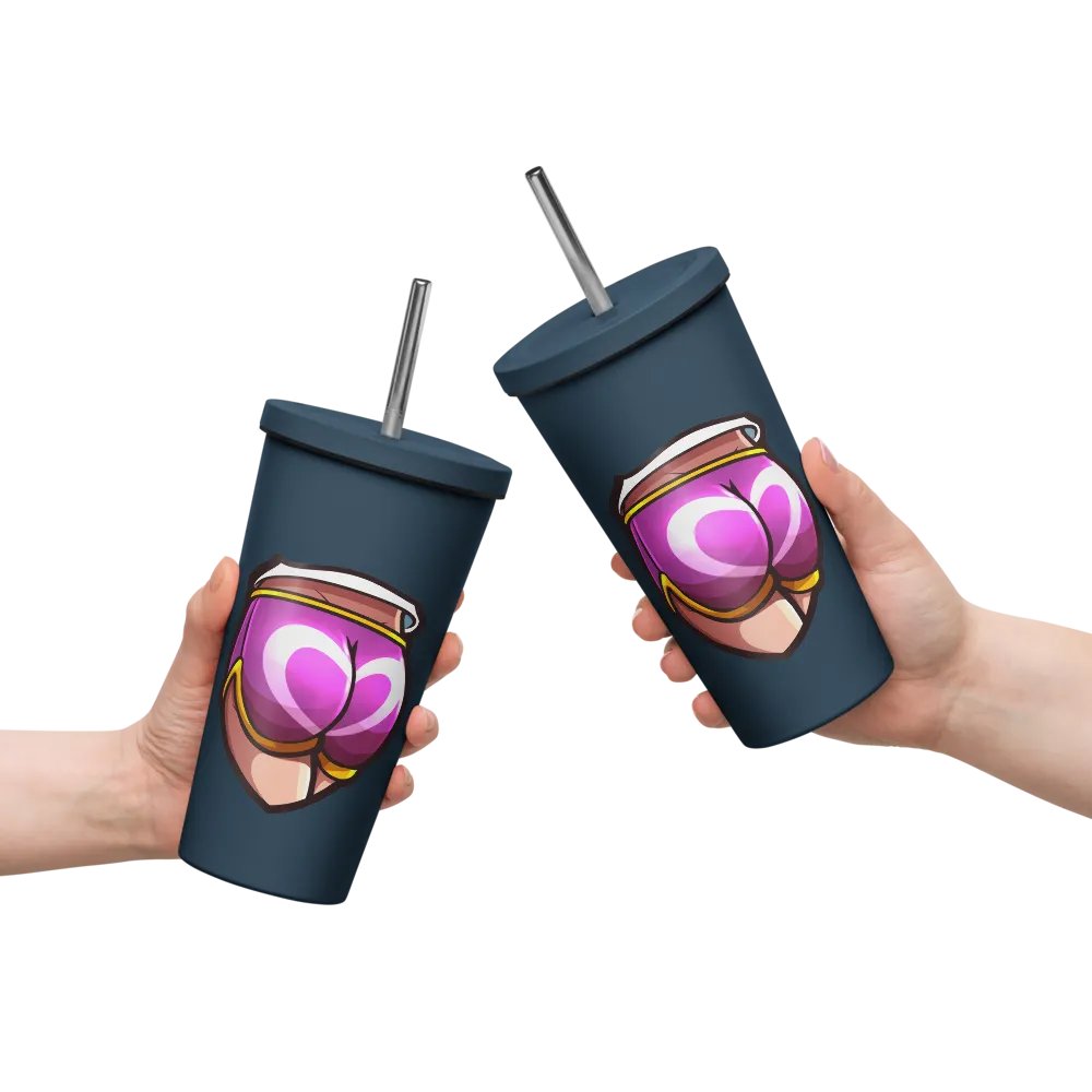 [ Ali3nSun ] Cheeky Straw Cup product image (4)