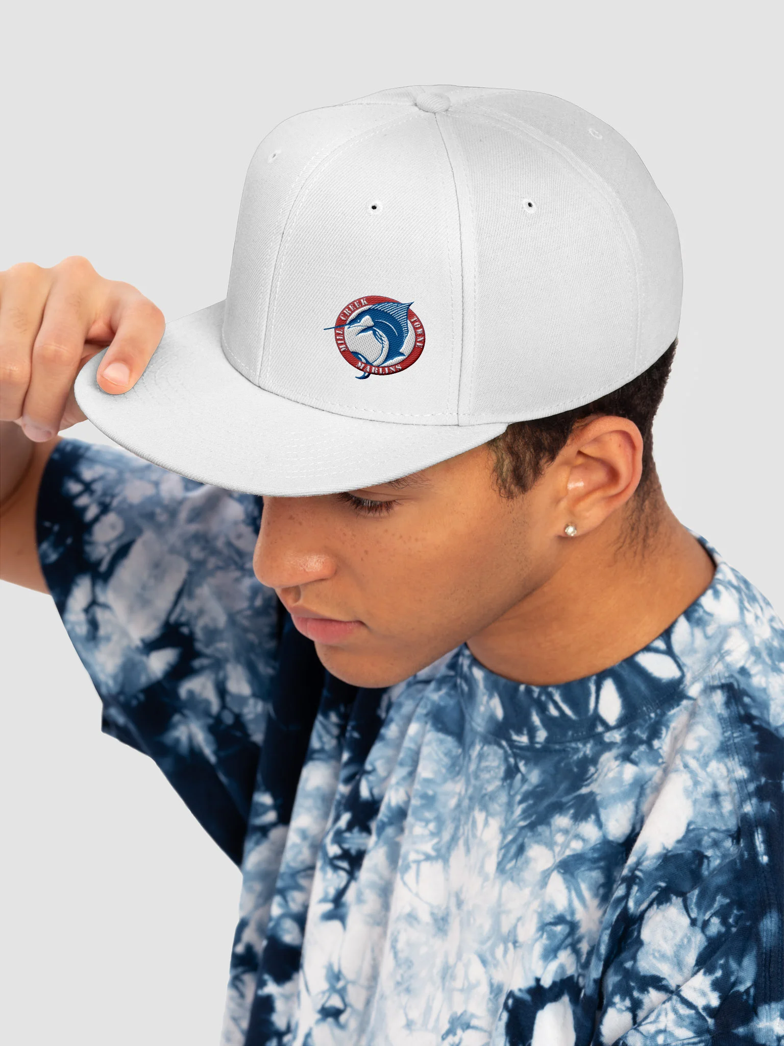Marlins Offset Logo Snap Back product image (20)