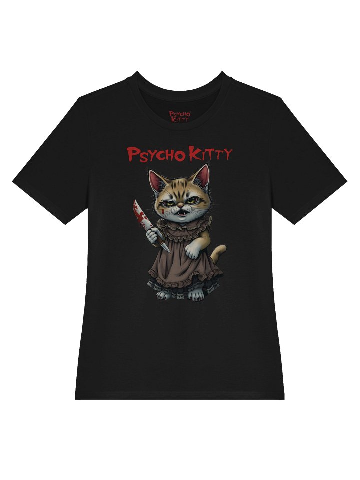 Grizelda Psycho Kitty Supersoft Women's Tee product image (1)