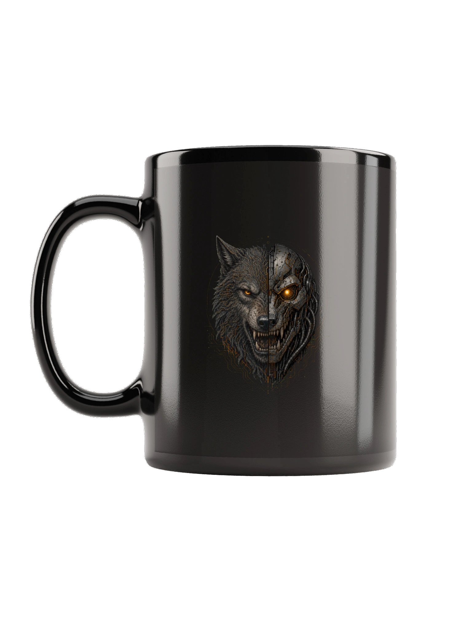 Blood Wolf Cyberwolf Gaming Mug product image (2)