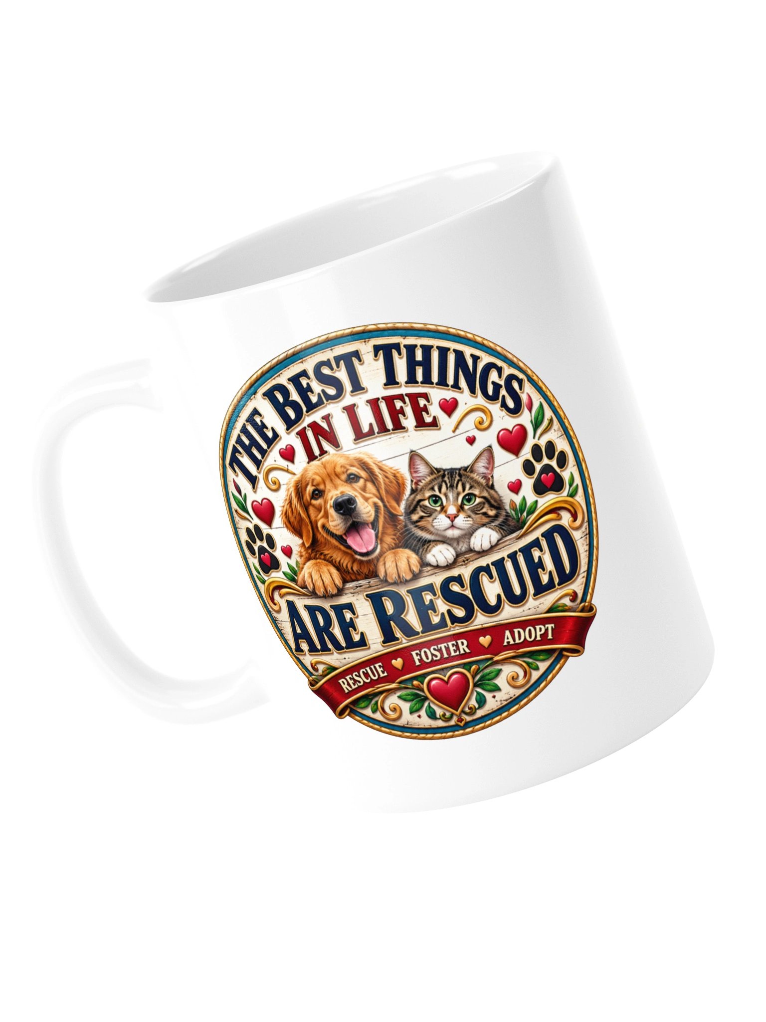 The Best Things Are Rescued Mug product image (4)