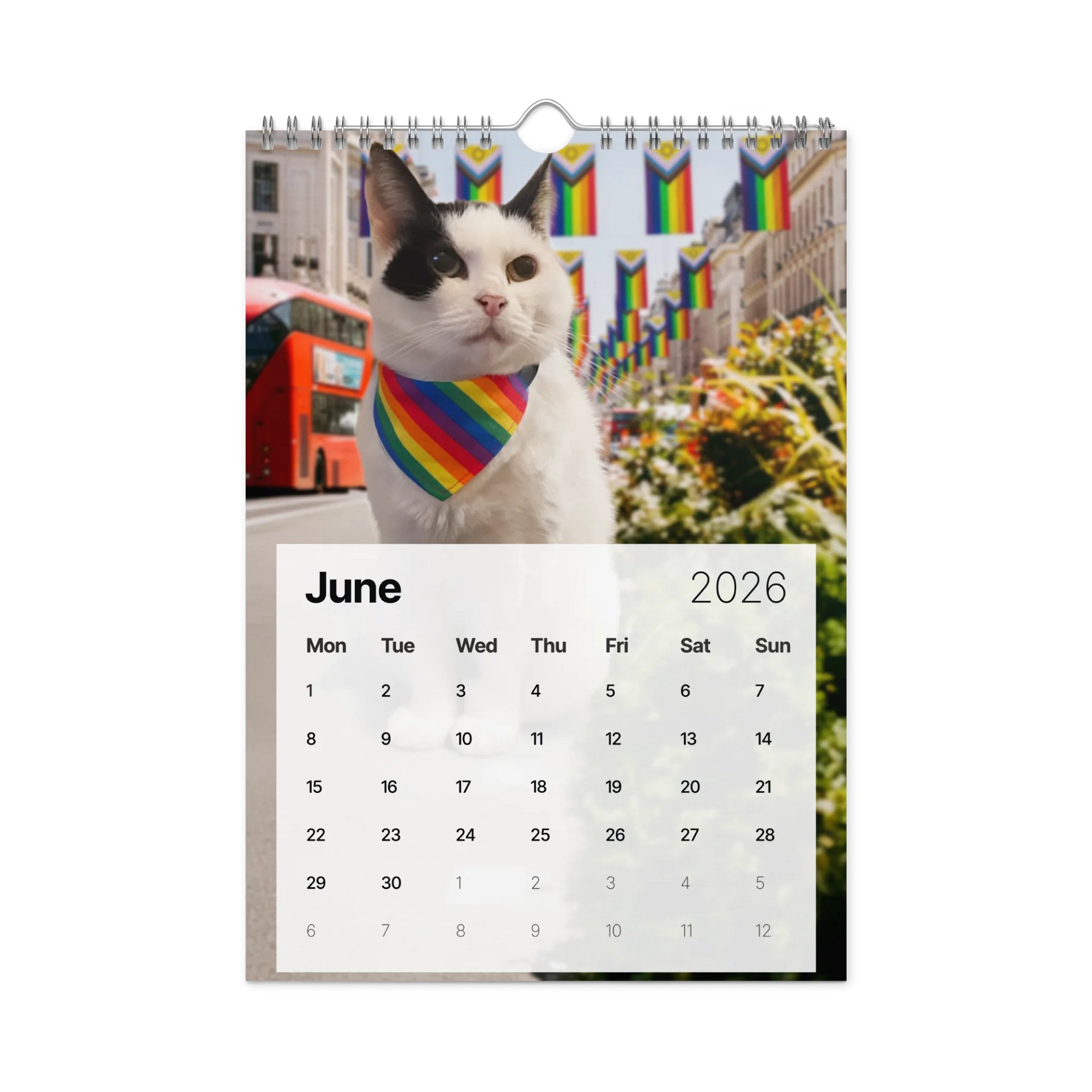The Year of Bun 2026 Calendar product image (6)