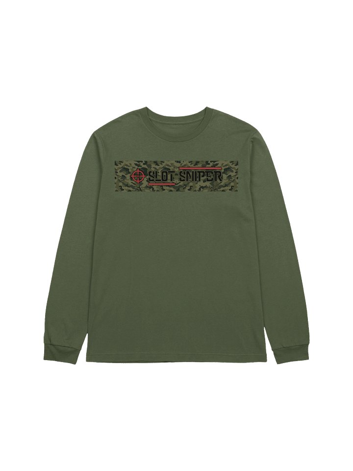 Jackpot Famous "Slot Sniper" Camouflage Long Sleeve T-Shirt product image (1)